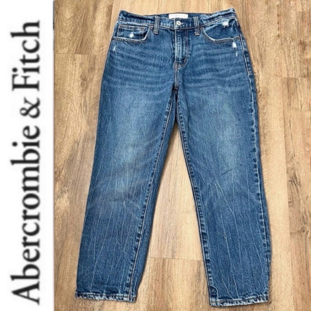 Abercrombie & FitchThe Boyfriend Mid Rise Jeans
